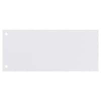 Intercalaires KANGARO Vierge Spécial Blanc Carton Rectangulaire 2 Perforations 07071-09 100 Unités