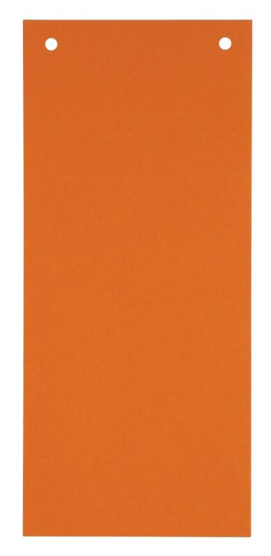 Feuilles de séparation KANGARO  Spécial Orange Carton Rectangulaire 2 Perforations 07071-06 100 Unités