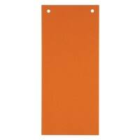 Intercalaires KANGARO Vierge Spécial Orange Carton Rectangulaire 2 Perforations 07071-06 100 Unités