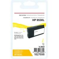 Cartouche jet d'encre Office Depot Compatible HP 953XL Jaune F6U18AE