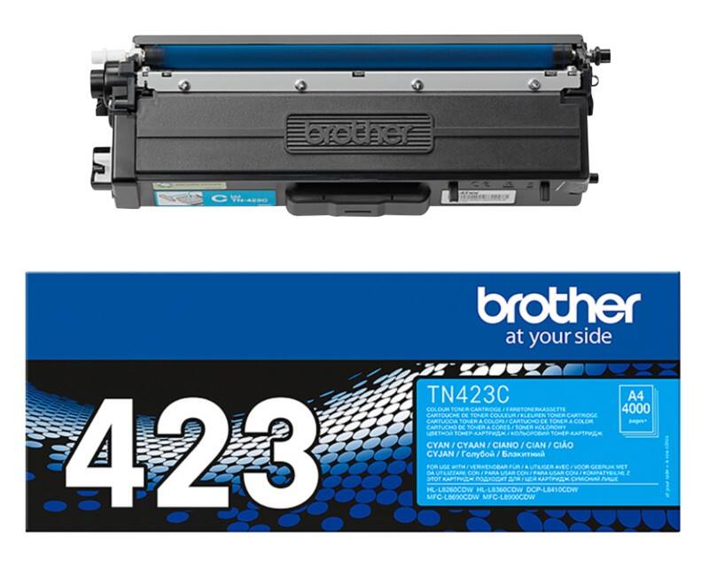 Toner Brother TN-423C D'origine Cyan