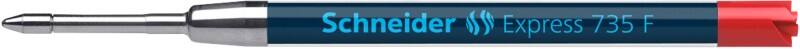 Recharge pour stylo à bille Schneider Express 735 Fin Bille Rouge 10 Unités