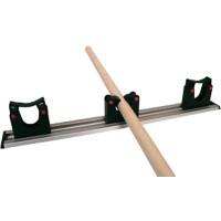 Support à balai BETRA 3 Emplacements 5,5 x 9 cm Noir