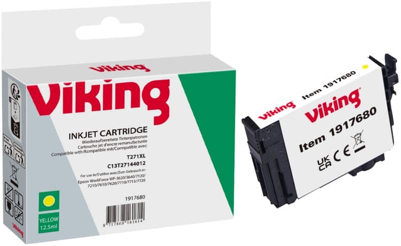 Cartouche jet d'encre Viking 27XL Compatible Epso T271440