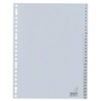 Intercalaires KANGARO G431CM polypropylène A4 31 intercalaires 1 à 31 23 trous Gris