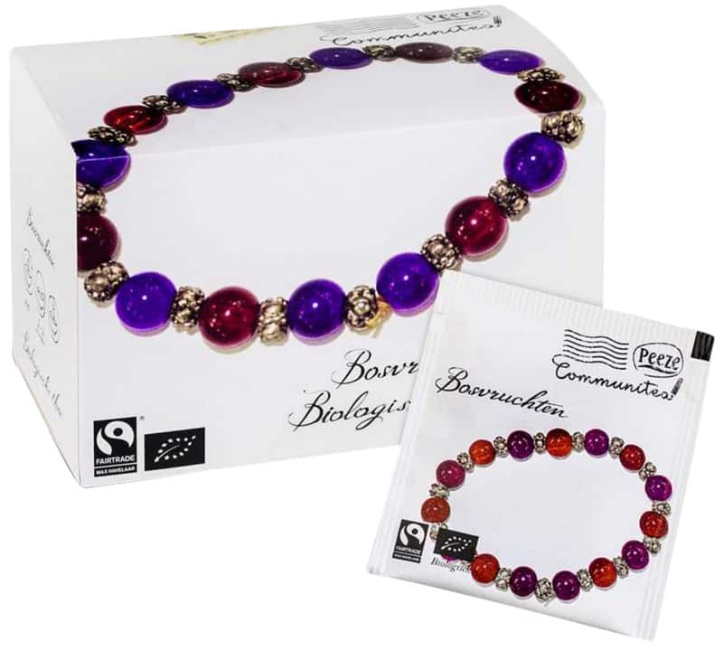 Thé Fruits rouges PEEZE 20 Unités de 3.5 g