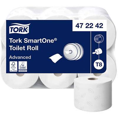 Papier toilette Tork T8 Advanced Recyclé 2 épaisseurs 472242 6 Rouleaux de 1 150 Feuilles
