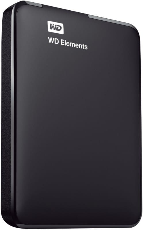 HDD externe Western Digital 1 To Elements USB-A 3.0 Noir