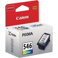 Cartouche jet d'encre Canon D'origine CL-546 Cyan, magenta, jaune