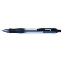 Stylo-bille Viking Comfort RT-M Rétractable Noir 0,3 mm Moyen