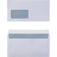 Enveloppes Office Depot DL 80 g/m² Avec fenêtre Bande adhésive Blanc 220 (l) x 110 (h) mm 1 000 Unités