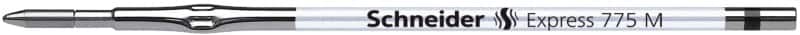 Recharge pour stylo-bille Schneider Express Moyen Bille Noir 775 10 Unités