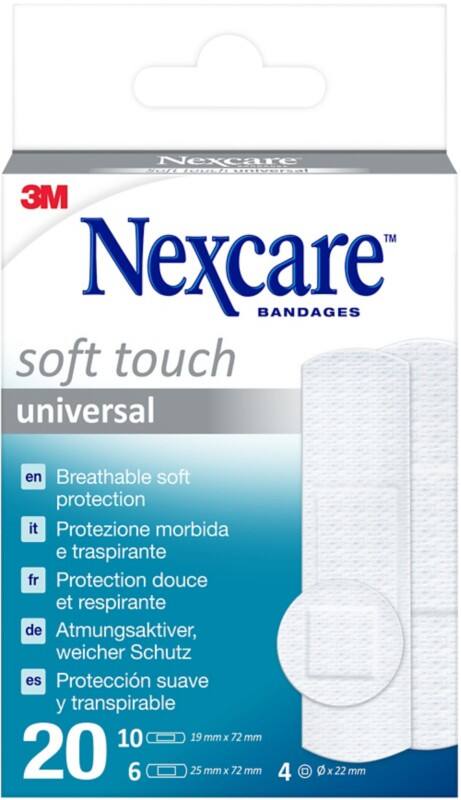 Pansement 3M Nexcare 2,5 x 7,2 cm 20 Unités
