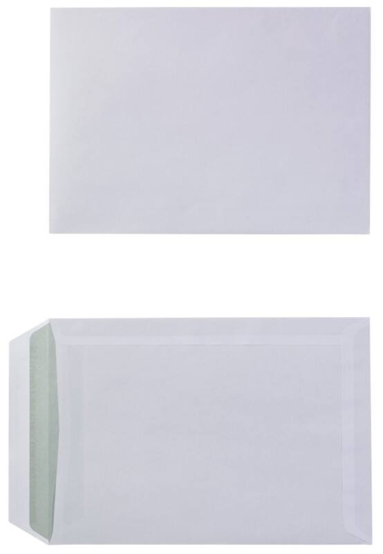Enveloppes Viking Sans fenêtre C5 162 (l) x 229 (h) mm Autocollante Blanc 90 g/m² 500 Unités