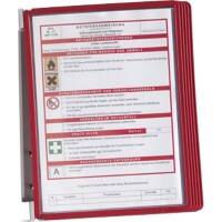 Panneau d'affichage DURABLE 555103 A4 Rouge 5 unités