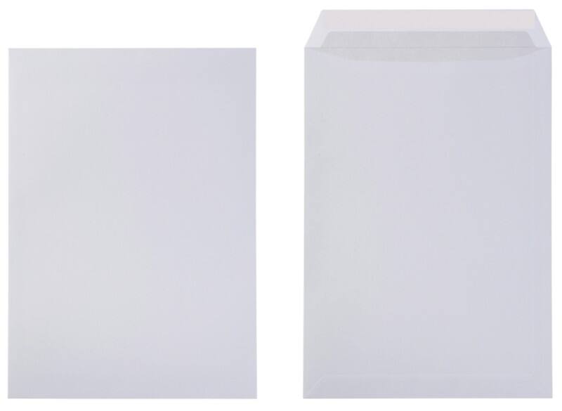 Enveloppes Viking Sans fenêtre C4 229 (l) x 324 (h) mm Bande adhésive Blanc 120 g/m² 250 Unités