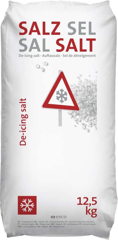 Sel de déneigement esco Blanc 12.5 kg