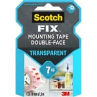 Ruban adhésif Scotch Special Tapes Transparant montage Transparent 19 mm (l) x 1,5 m (L)