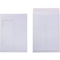 Enveloppes Office Depot C4 130 g/m² Avec Fenêtre Bande adhésive Blanc 100 Unités