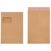 Enveloppes Office Depot Avec fenêtre C4 229 (l) x 324 (h) mm Bande adhésive Brun 130 g/m² 100 Unités