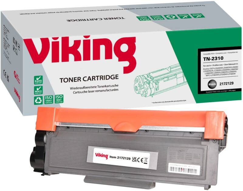 Toner Viking compatible Brother TN-2310 Noir