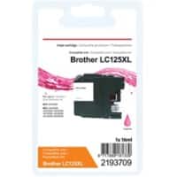 Cartouche jet d'encre Office Depot Compatible Brother LC125XL Magenta