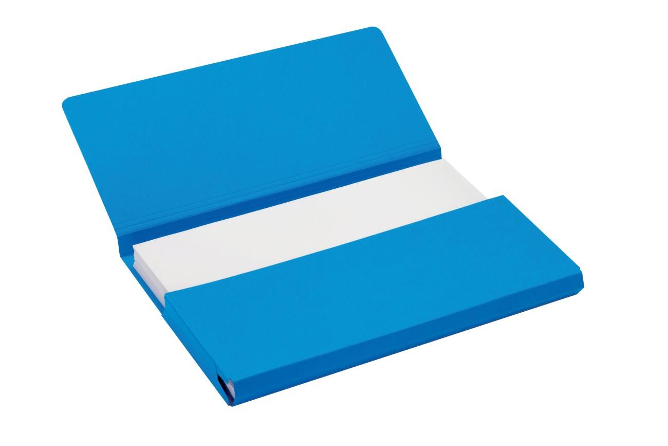Farde à rabats Jalema Secolor A4 Bleu Carton 23 x 31 cm