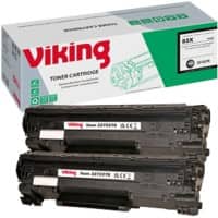 Toner Viking 83X Compatible HP CF283X Noir
