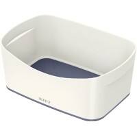 Bac de rangement Leitz MyBox WOW Blanc, Gris Plastique 24,6 x 16 x 9,8 cm