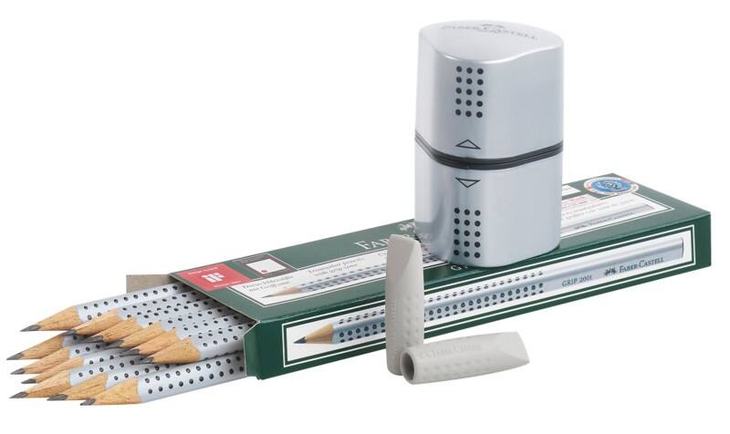 Set de crayons Faber-Castell Grip 2001 HB