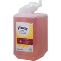 Recharge de savon pour les mains Kleenex Botanics Mousse Rose et lis blanc Rouge 6387 6 unités de 1 L
