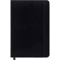 Cahier Foray Classic Noir A5 Dos rigide Quadrillé 80 feuilles