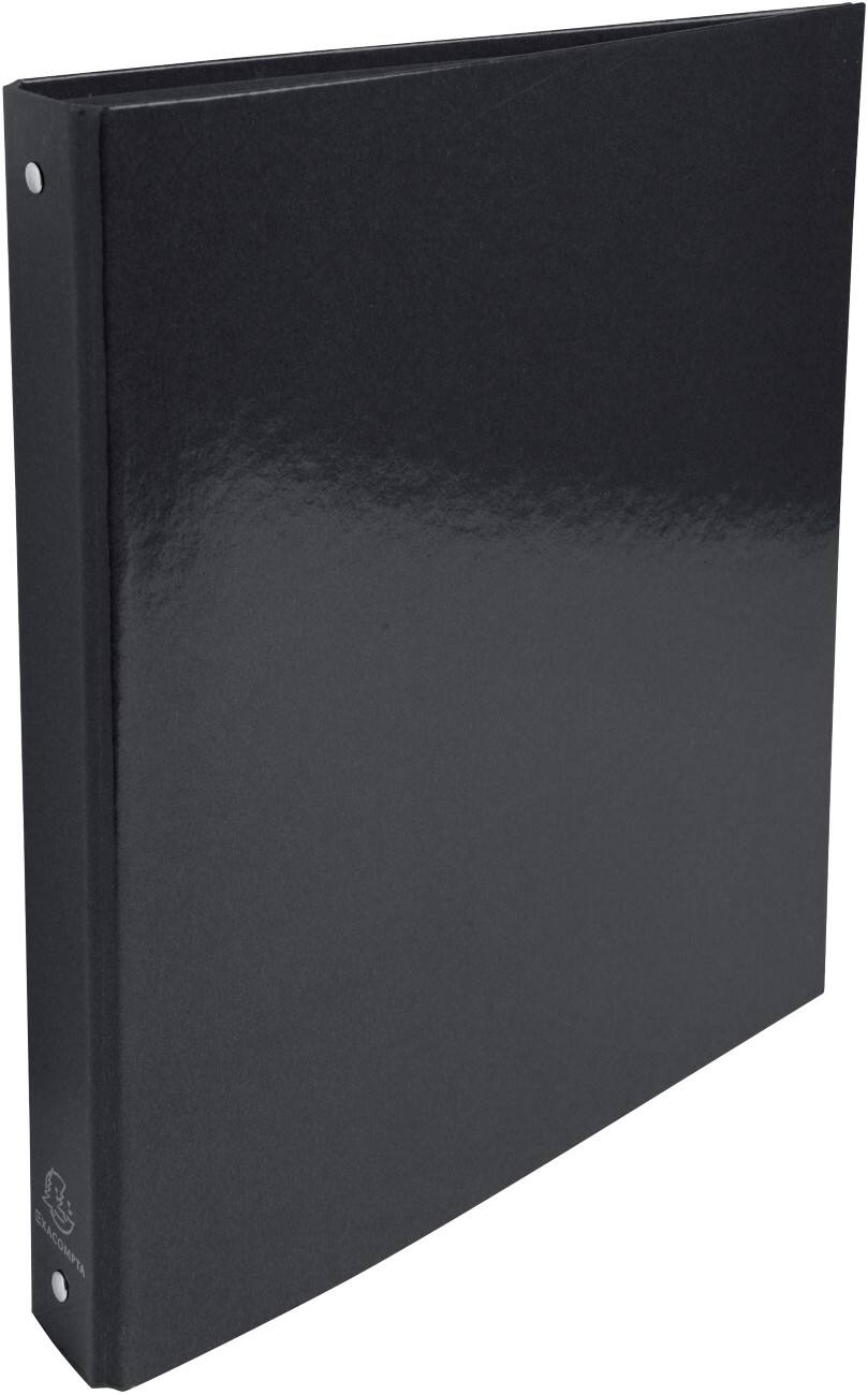 Classeur à anneaux Exacompta 2 anneaux 30 mm Carte A4 Noir