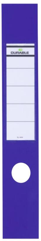 Étiquettes pour dos de classeur ORDOFIX DURABLE 60 mm Bleu 10 Unités