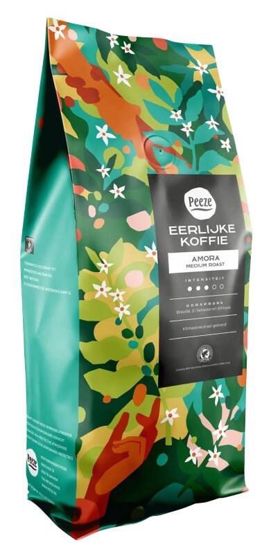 Café en grain PEEZE Amora - medium roast 1 kg