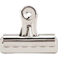 Pinces double clip Office Depot 50 mm Argenté Paquet de 12