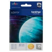 Cartouche jet d'encre Brother D'origine LC970Y Jaune