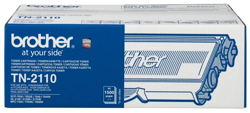 Toner Brother TN-2110 D'origine Noir
