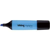 Surligneur Viking HC1-5 Bleu Pointe large Biseautée 1 - 5 mm Non rechargeable