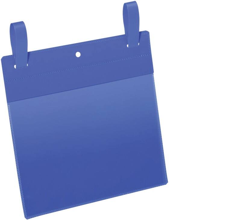 Pochettes avec reliures A5 paysage DURABLE Codes barre, signes, numéros Suspendu PP (Polypropylène) 21 x 14,8 cm 174907 50 Unités