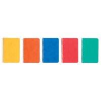 Cahier à spirales Ursus Assortiment Couverture pressboard Quadrillé 48 feuilles
