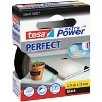 Rubans toilés tesa extra Power Perfect Noir 19 mm (l) x 2,75 m (L)