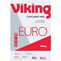 Bloc pour chevalet de conférence Viking Page blanche Euro 70 g/m² 5 Unités de 20 Feuilles 