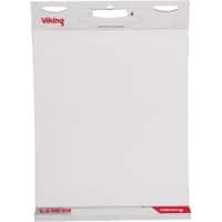 Chevalet de table Viking Blanc Autocollant Page blanche 60 x 50 cm 20 Feuilles