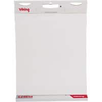 Chevalet de table Viking Blanc Autocollant Page blanche 60 x 50 cm 20 Feuilles