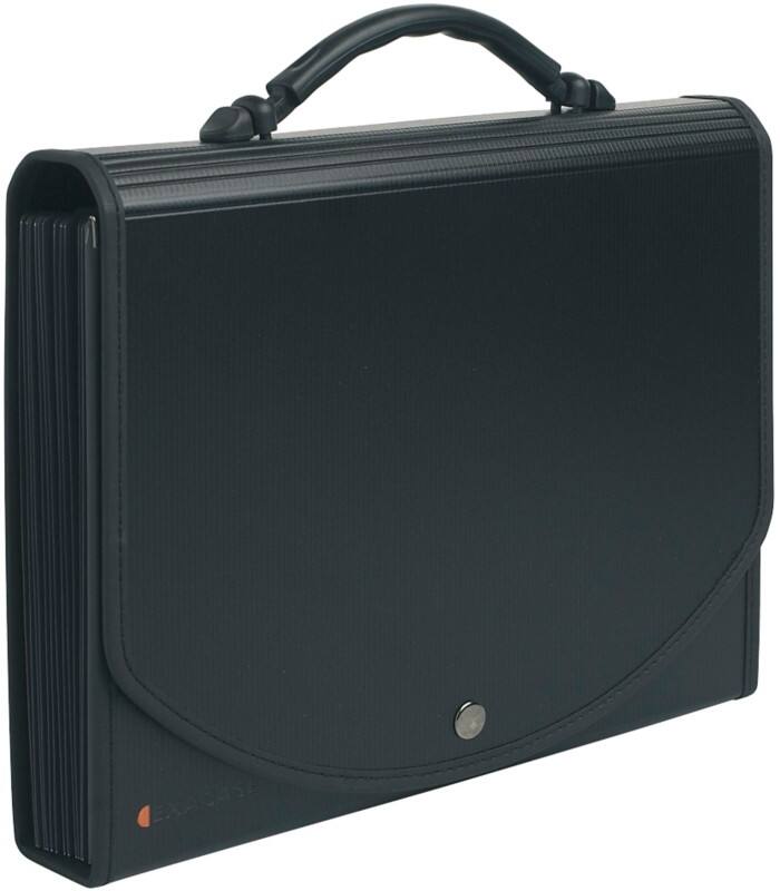 Valisette multifonction Exacompta Exactive 330 x 250 mm Noir Polypro