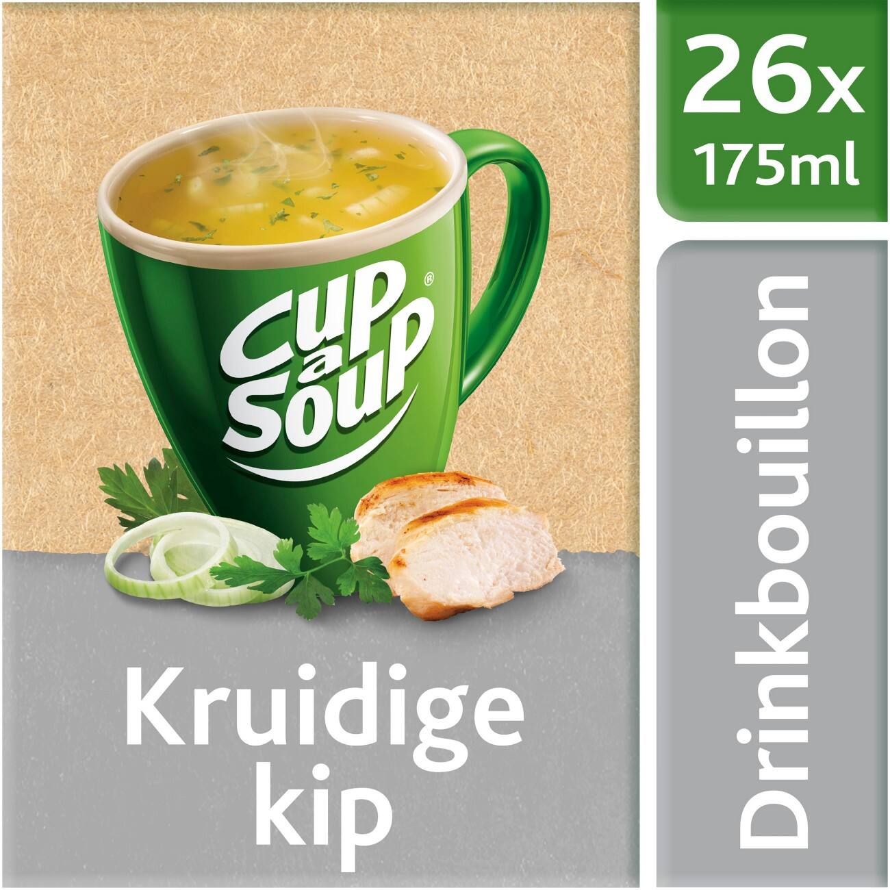 Soupe instantanée Cup-a-Soup Poulet épicé 26 Unités de 175 ml