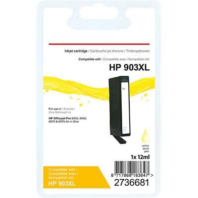 Compatible HP 903XL (T6M11AE) cartouche d'encre haute volume jaune  (compatible) Cartouches d'encre