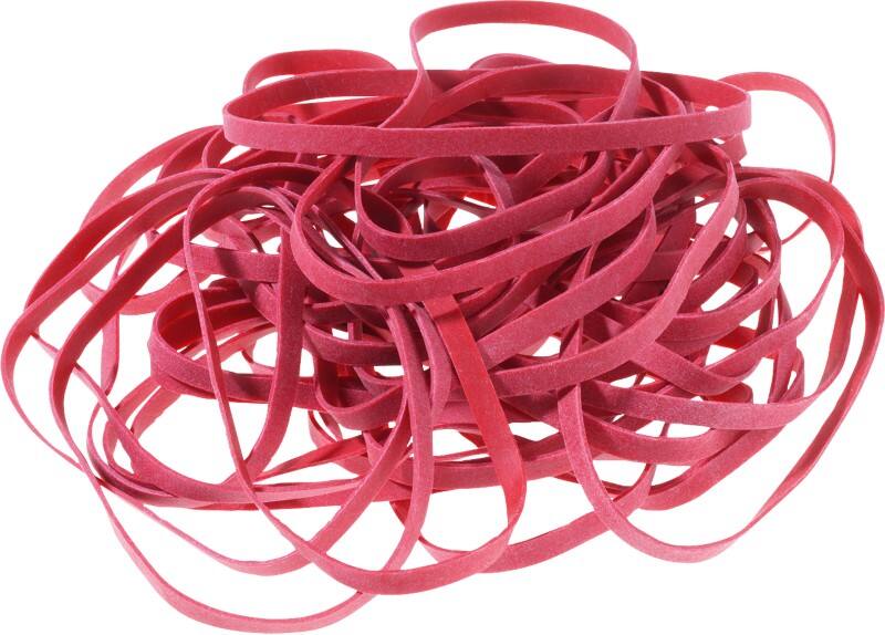 Élastiques Viking 150 x 6 mm Ø 100 mm Rouge 500 g