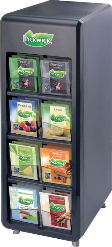 Distributeur de sachets de thé Pickwick Professional Assortiment de saveurs 80 unités de 3 g